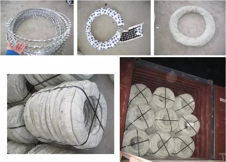 Anti Rust Concertina Wire Livestock Fence Panels
