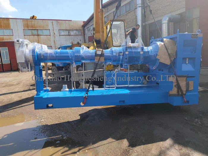 65mm 4.8D Cold Feed Rubber Extruder Machine EPDM Silicone Extrusion Machine