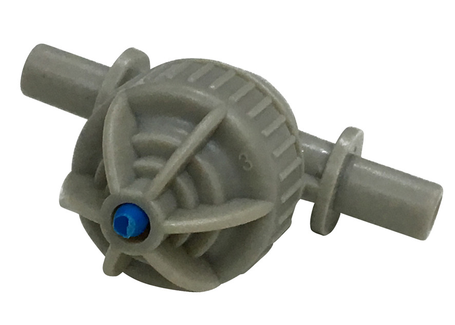 Garden Irrigation 4 Outlet Cross Misting Micro Spray Sprinkler Anti Drip
