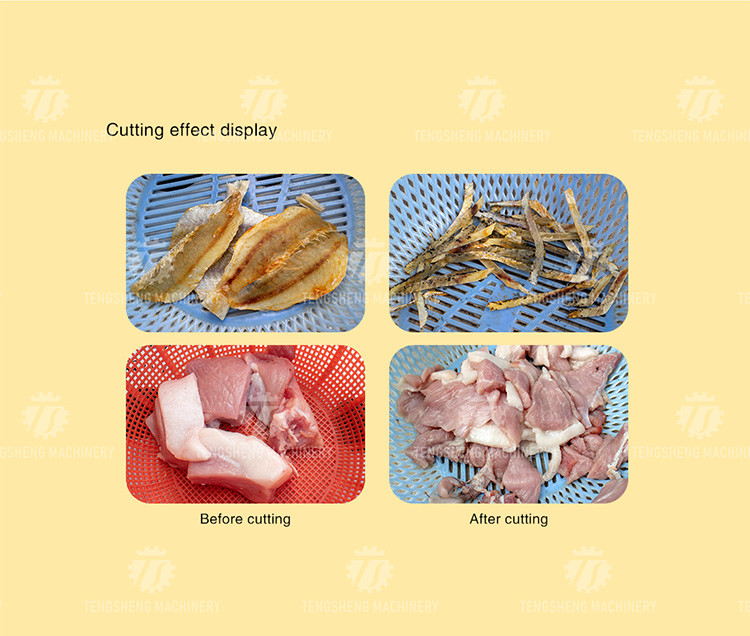 Industrial Automatic Meat Slicer Machine Beef Shredded Diced Food Processor