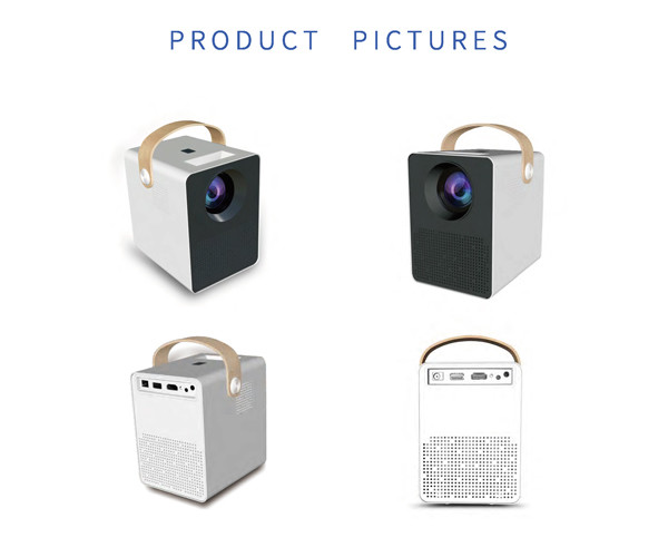 Android 9.0 1080P HD Projector 120 ANSI Lumens Hd Projectors Home Theater 1080p