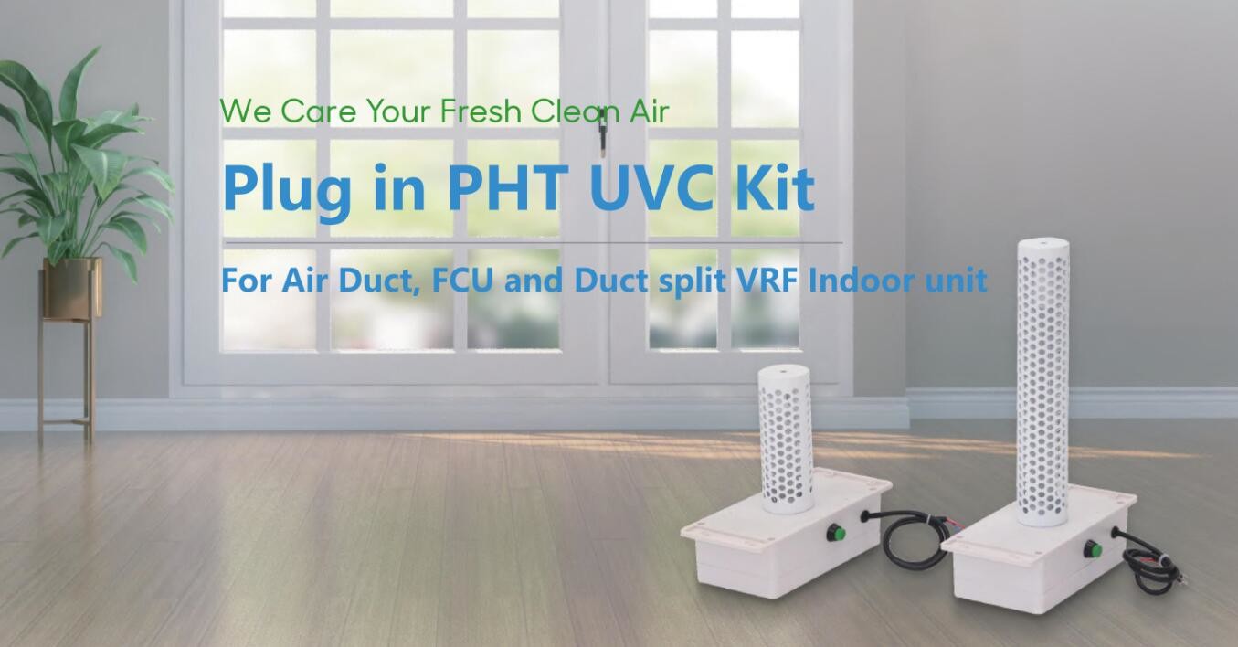 PHT UVC Kit for AHU UV Germicidal 254nm UV air disinfection and sterilization for air handling units to fight with covid