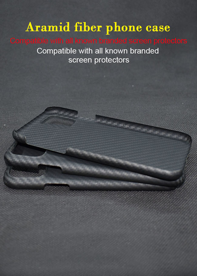 Black Military Material Aramid iPhone 11 Protective Case
