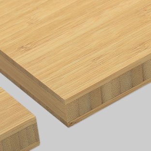 Eco Friendly Bamboo Wood Sheets Plywood 3/4" For Home Furniture