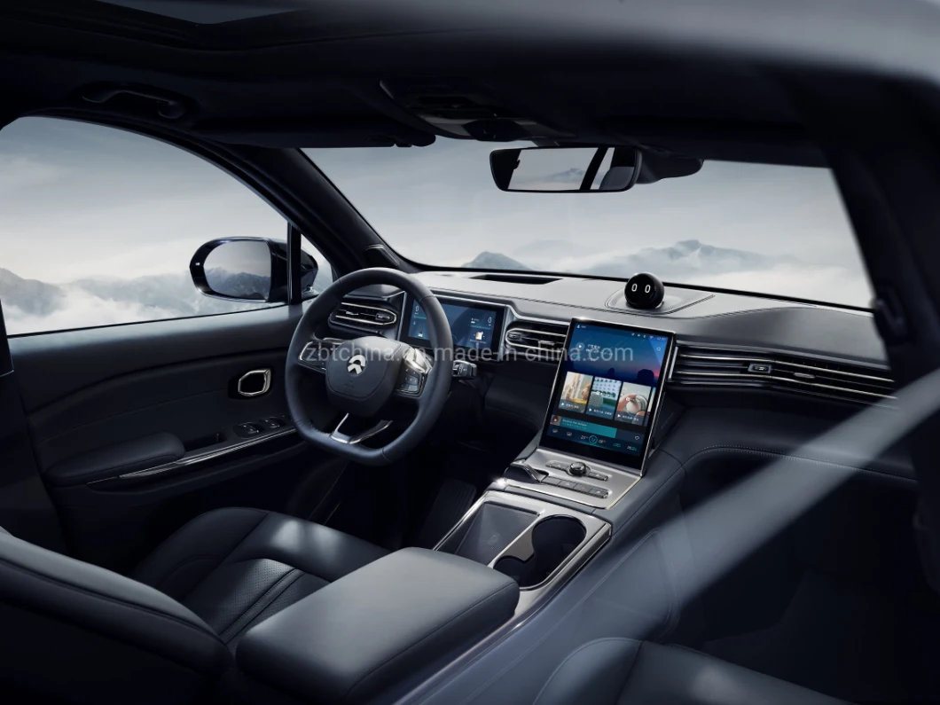 Green Evs Air Purifier Ec6 Sport Performance SUV Nappa Aviation Cockpit Nio Pure Electric Car with Panoramic Sunroof