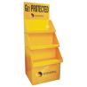 Buy cheap Household Cardboard Retail Display Stands , Custom Cardboard Counter Displays from wholesalers