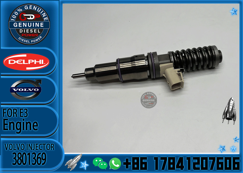 Diesel Fuel Injector 21379939 BEBE4D18002 BEBE4D27002 3847790 3801369 BEBE4D00103 BEBE4D30001 E3.18 for VOL