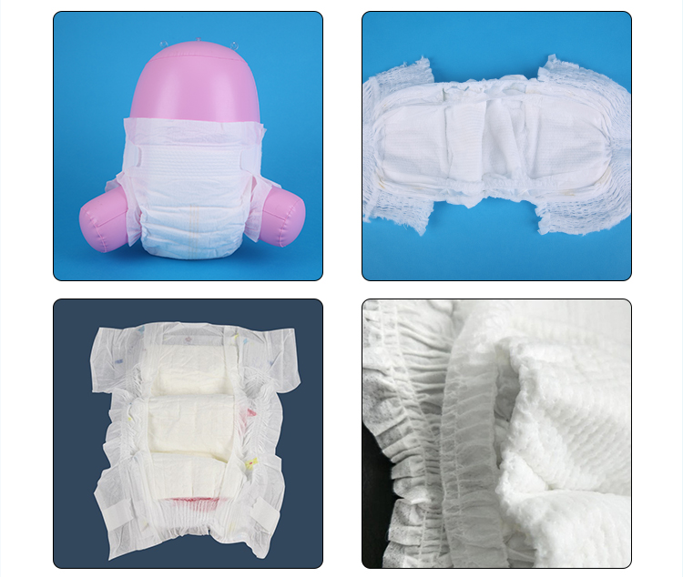 CE ISO BV Certified Disposable Baby Diapers The Ultimate Protection for Newborns
