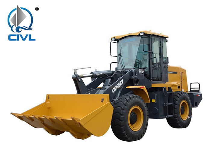 Powerful Pulling Force Compact Wheel Loader With Four Wheel Drive 50kn