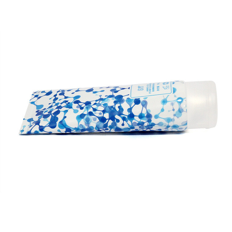 Flat Bb Cream Tube Cosmetics Lip Gloss Tubes With Brush