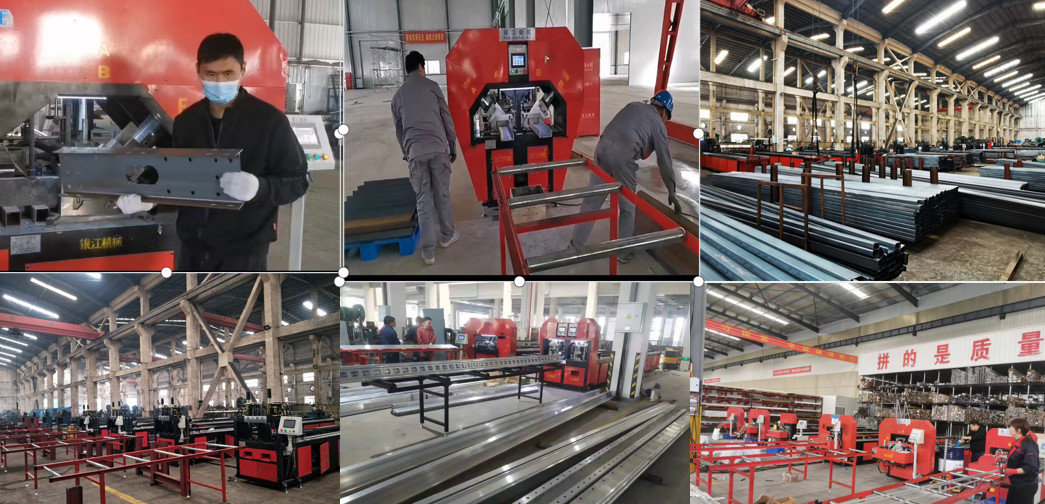 6 Meter Automatic Professional Equipment For Precision Punching And Shear Of Steel And Wood Furniture