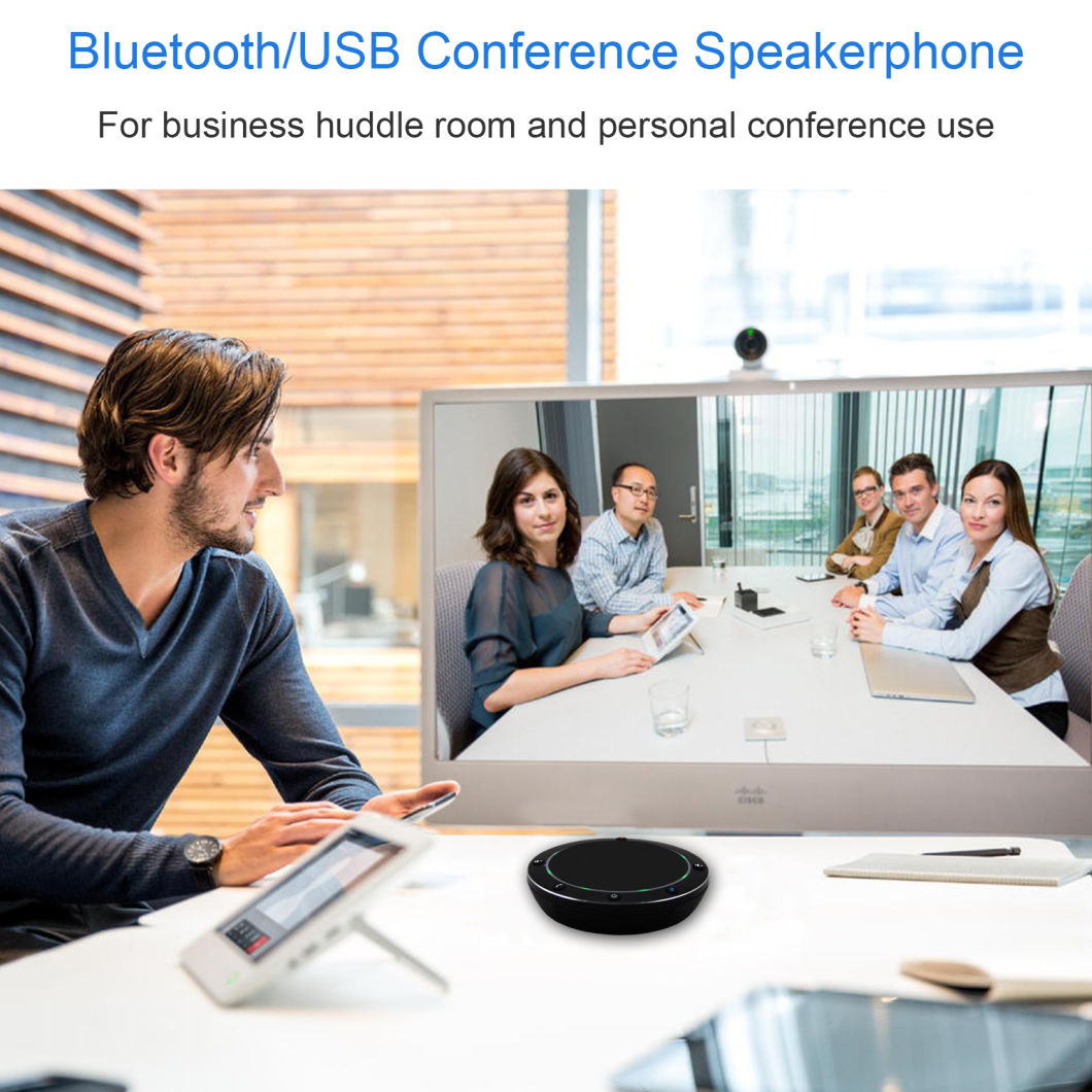 Conference USB Speaker Microphone Bluetooth Speakerphone