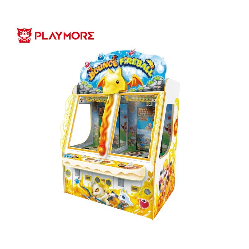 2 Player Skillful Video Redemption Game Machine 1400W Mechanical Screen Drop Ball Game