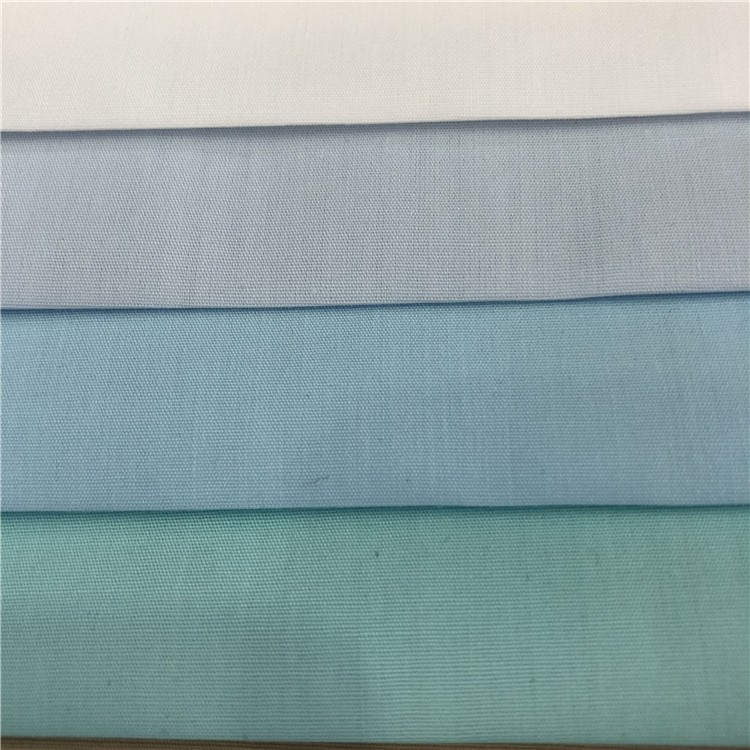 40s×40s Yarn Count 120GSM 65 Polyester 35 Cotton Poplin TC Men Shirt Fabric for Men Shirts