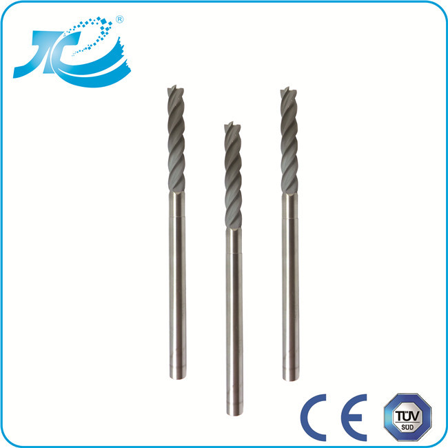 55 / 60 / 65 Hardness Hard Milling End Mill with 50 - 100 mm Overall Length