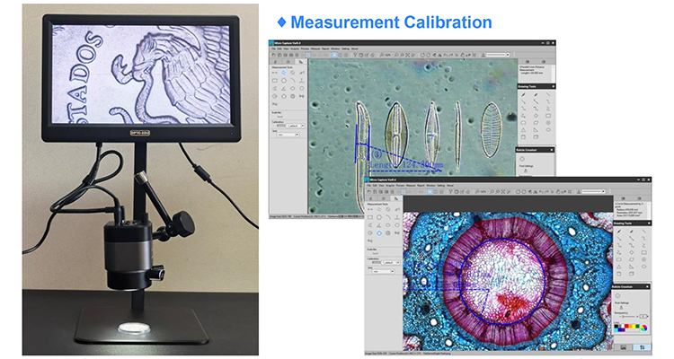 3.6x - 39.4x 2.0m Sony Cmos Digital Optical Microscope A36.4970