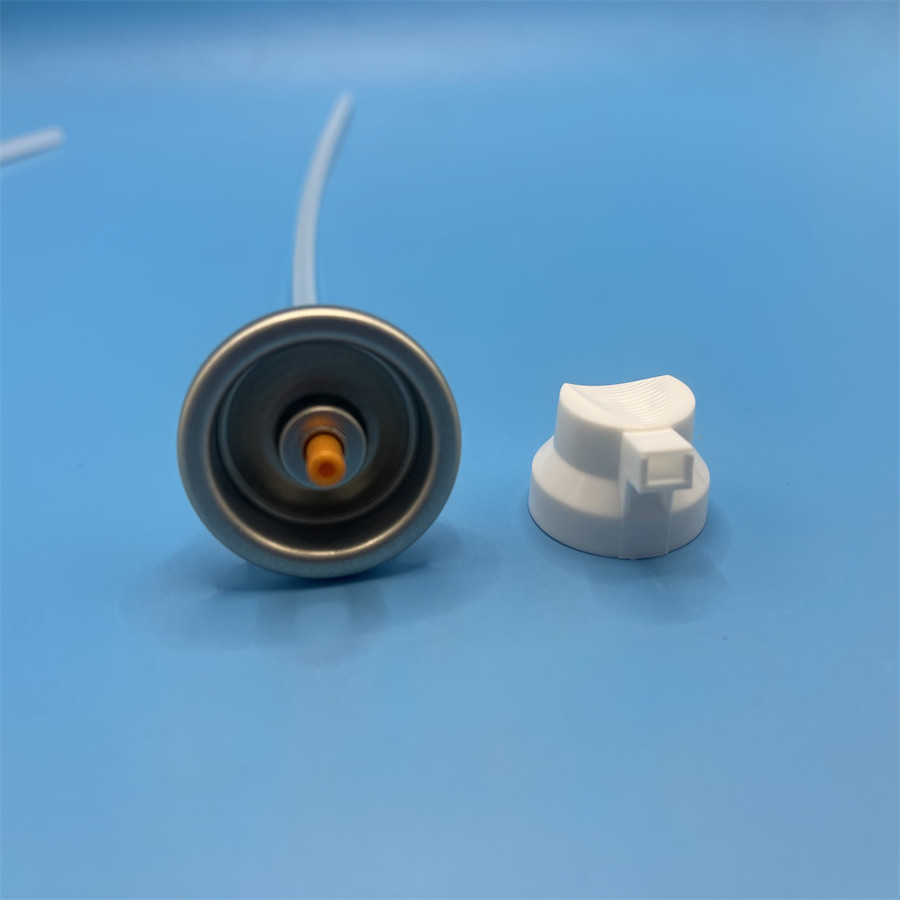 Precision Hair Sheen Spray valve in aerosol for Lustrous Hair Finishing Hair sheen spray actuator