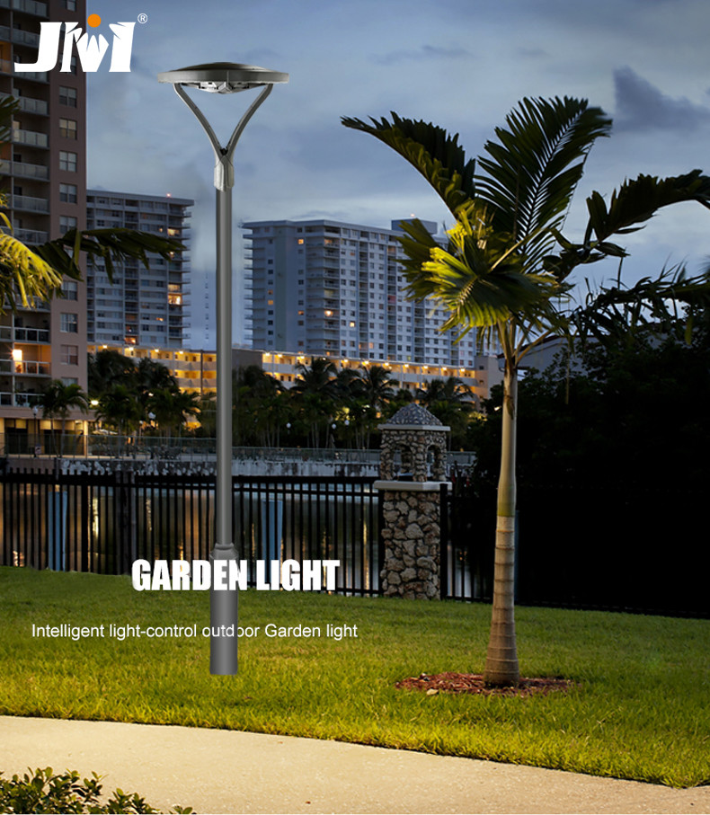 Patio Led Outdoor Garden Pole Light IP65 600x600x520MM 5.8KG 140-76MM 30W