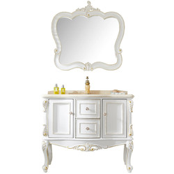 600mm 48 Inch Contemporary Corner Solid Wood Bathroom Vanity Cabinet