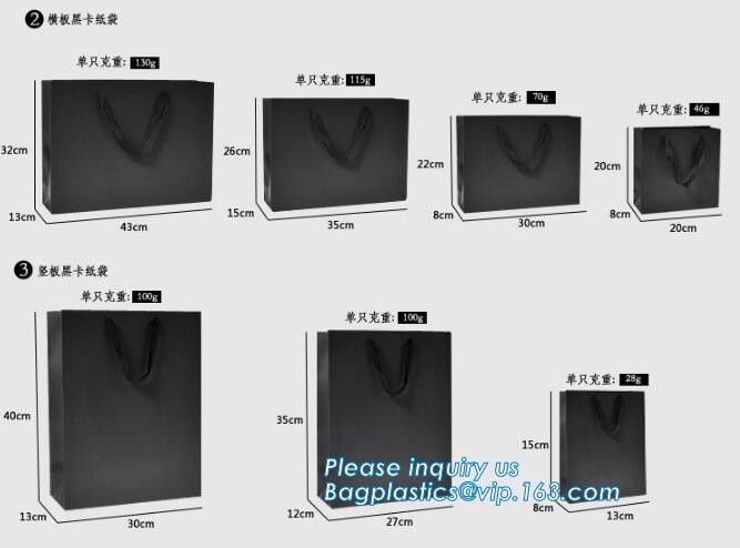 Custom Printed Accept Wholesale Stock White Brown Kraft Paper Shopping Bag With Handle No Minimum, carrier handle bags