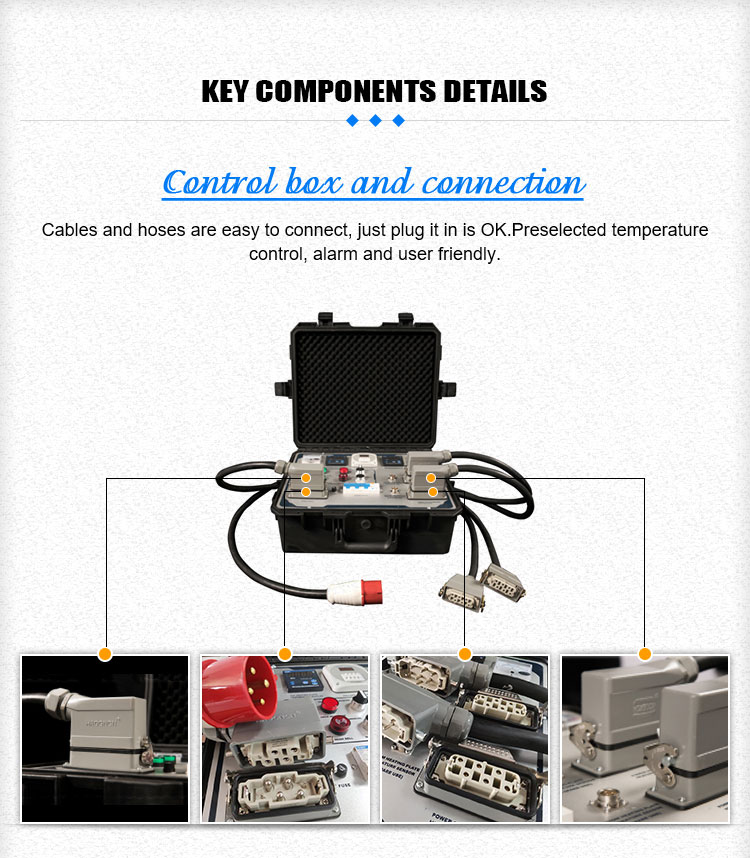 Mining Flameproof Light Weight Conveyor Belt Jointing Splicing Machine 1600mm 7