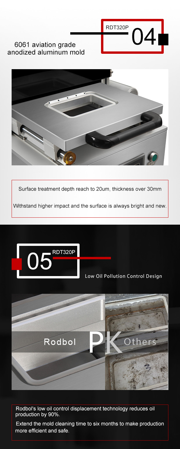 Baked Goods Modified Atmosphere Packaging Machine Food Grade Vacuum Sealer