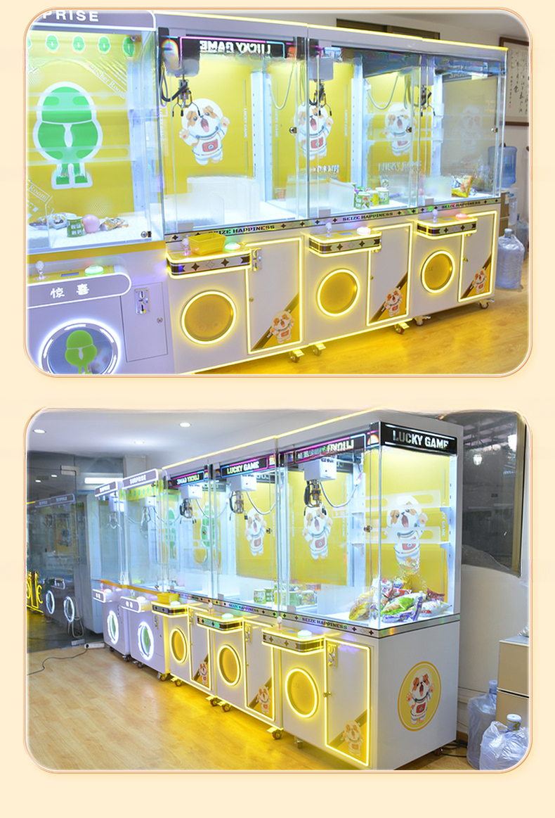 Dreamland Coin Operated Toy Grabbing Machine Arcade Luxury Claw Machine Crane Machine For Shopping Mall