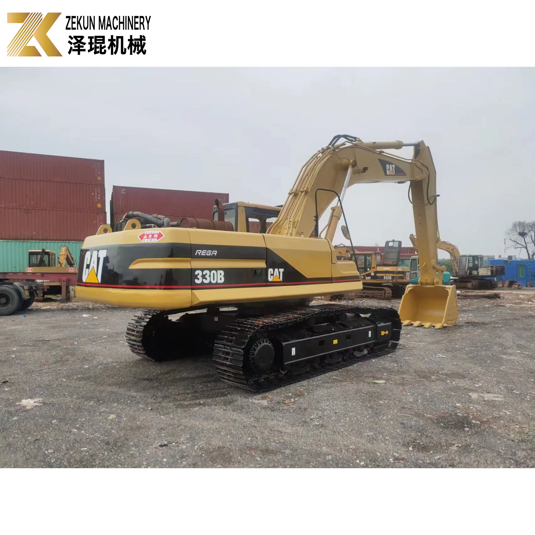 Japanese Cat330b Second Hand Excavator 30T 1.5m3 Bucket From Japan