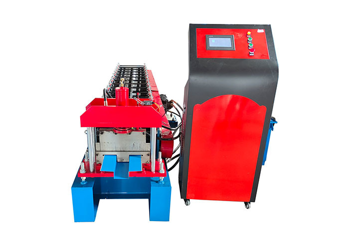 Ridge Tile Roll Roof Ridge Cap Forming Machine 0.3 - 0.8 mm