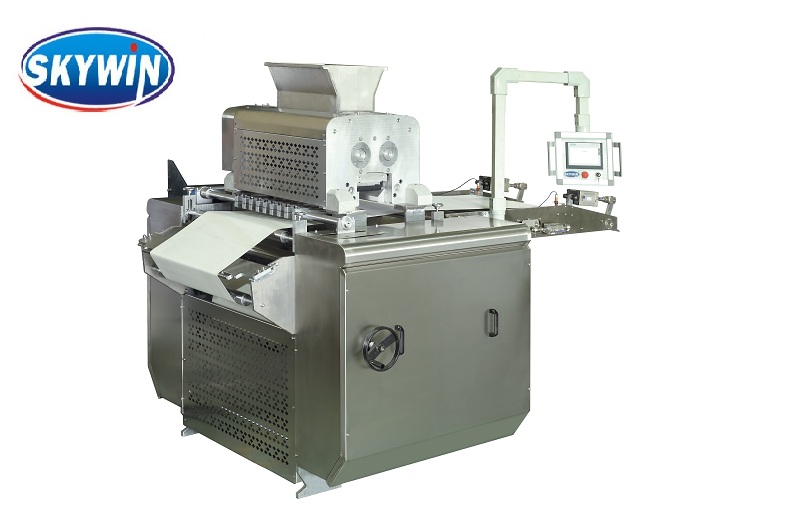 Servo Motor Meringue Making Machine / CE Chocolate Chip Cookie Machine