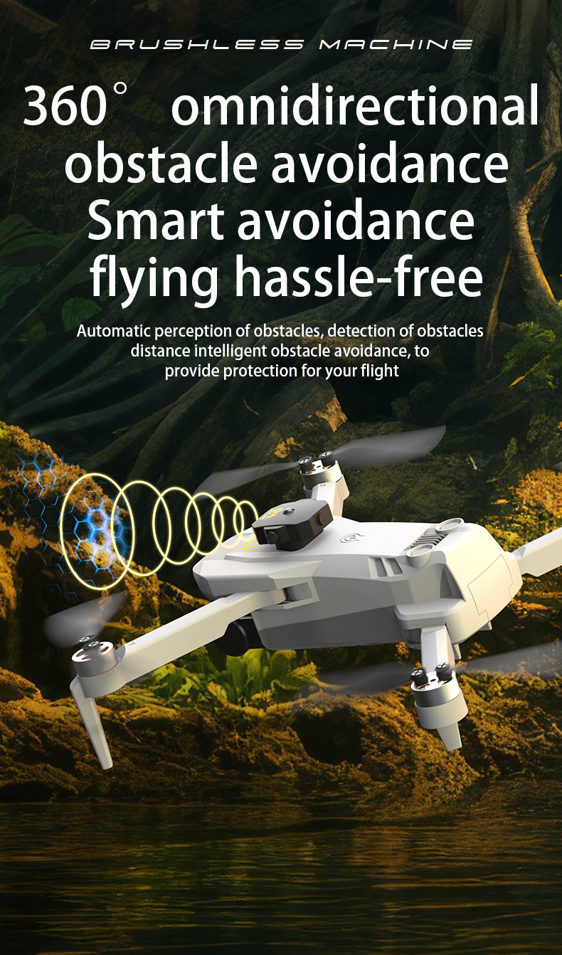 Mini Drone with 1080P Video Recording Camera 12 Minutes Flying Time 100 Meters Flying Distance Profissional FPV RC Drone