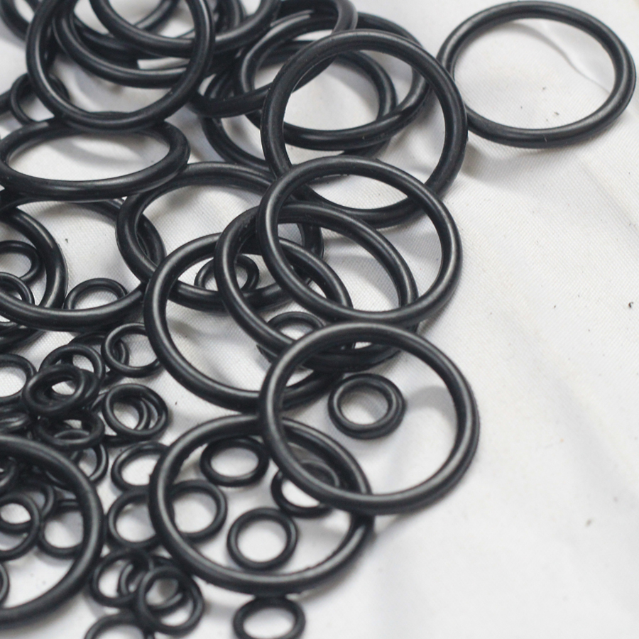 AS568 PG Standard Size FFKM O Ring Rubber Polysilicon Cleaning Equipment Customizable