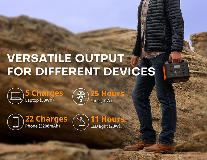 MP500 1000w Lifepo4 Portable Power Station Power Bank 110v 204Wh