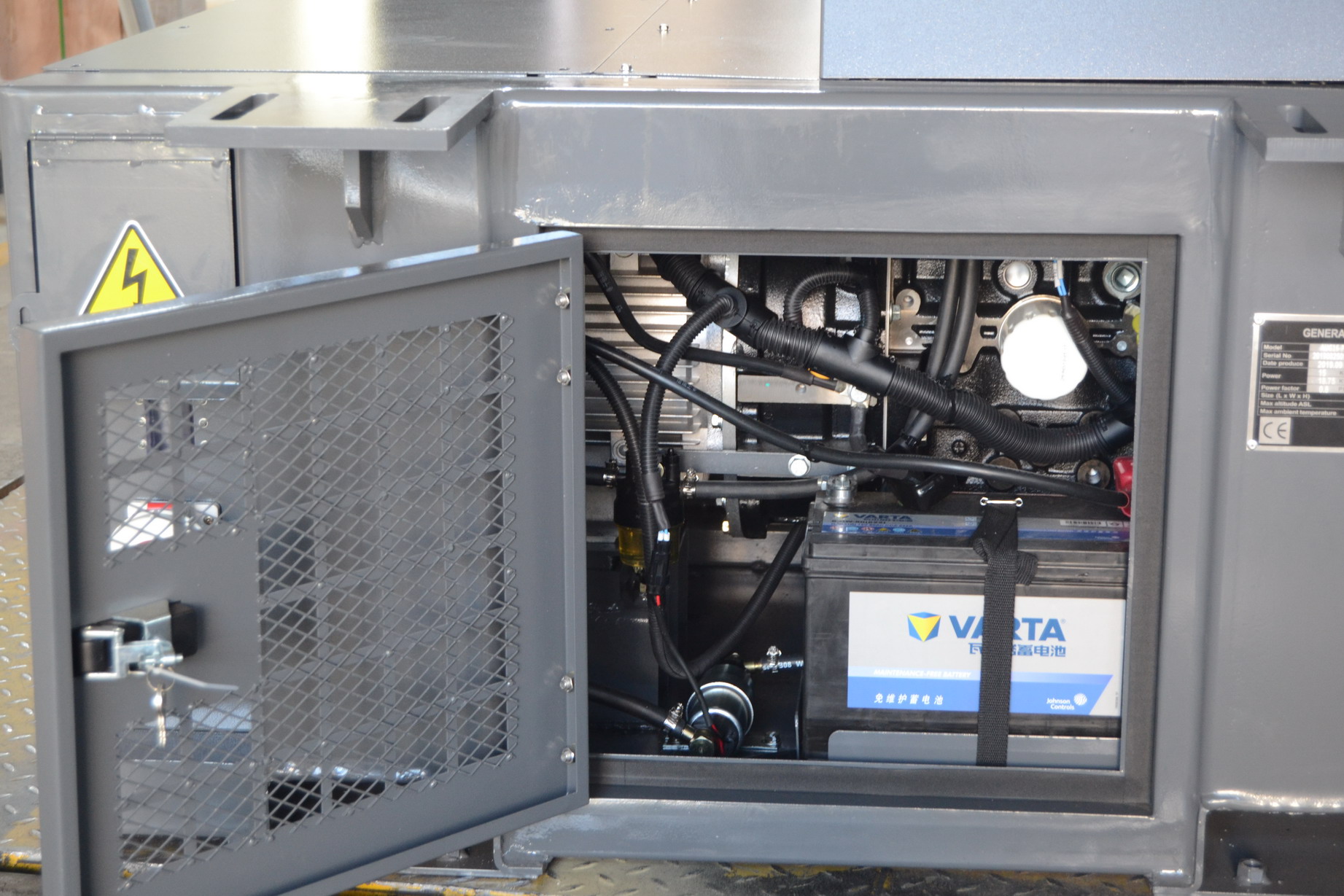 60A 400V Underslung Genset Generator For Reefer Containers 15kw