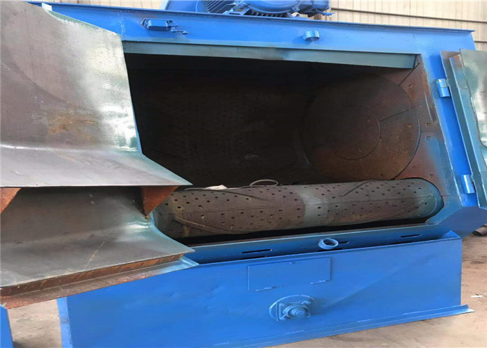 Q3210 Tumble Shot Blasting Machine Abrator Type With 1.3m*1.3m*1m Inner Size