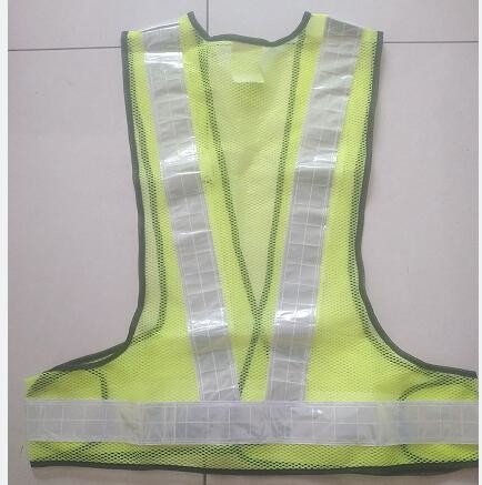 Adjustable Reflective Waist Belt Fluorescent Green Hi Vis Safety Belt