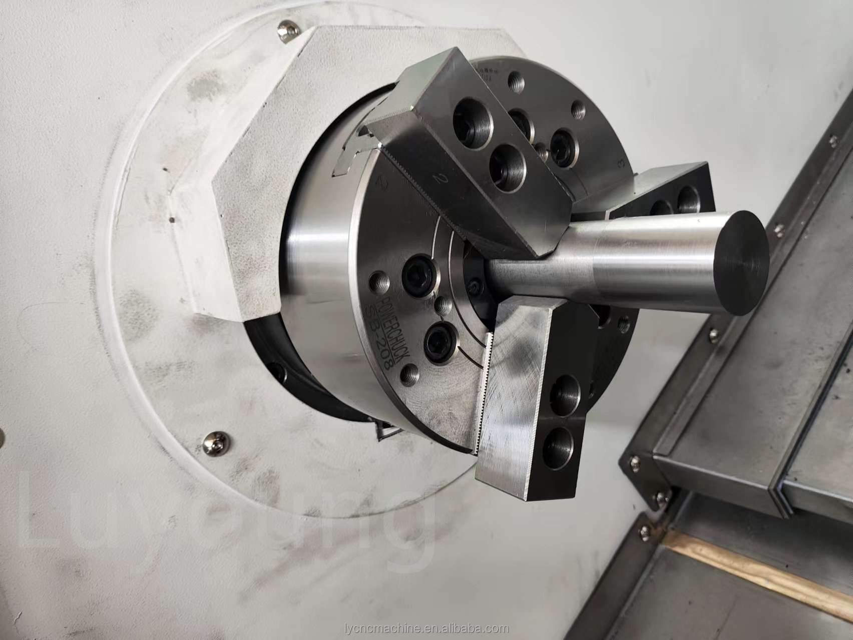 3 Jaw Manual Chuck TCK56 750mm Bench Mini small Horizontal Lathe Machine GSK CNC Control