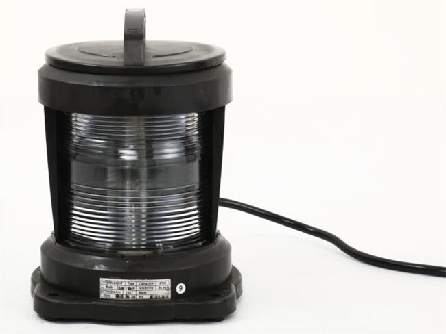 CXH-11P Single Deck Plastic 60W 3nm IP56 Navigation Signal Light For 50m Ship