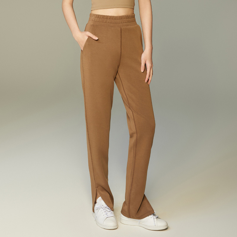2023 Summer New Yoga Clothing Women&prime;s High Waist Loose Yoga Pants Wide Leg Casual Straight Leg Skinny Sports Fitness Pants