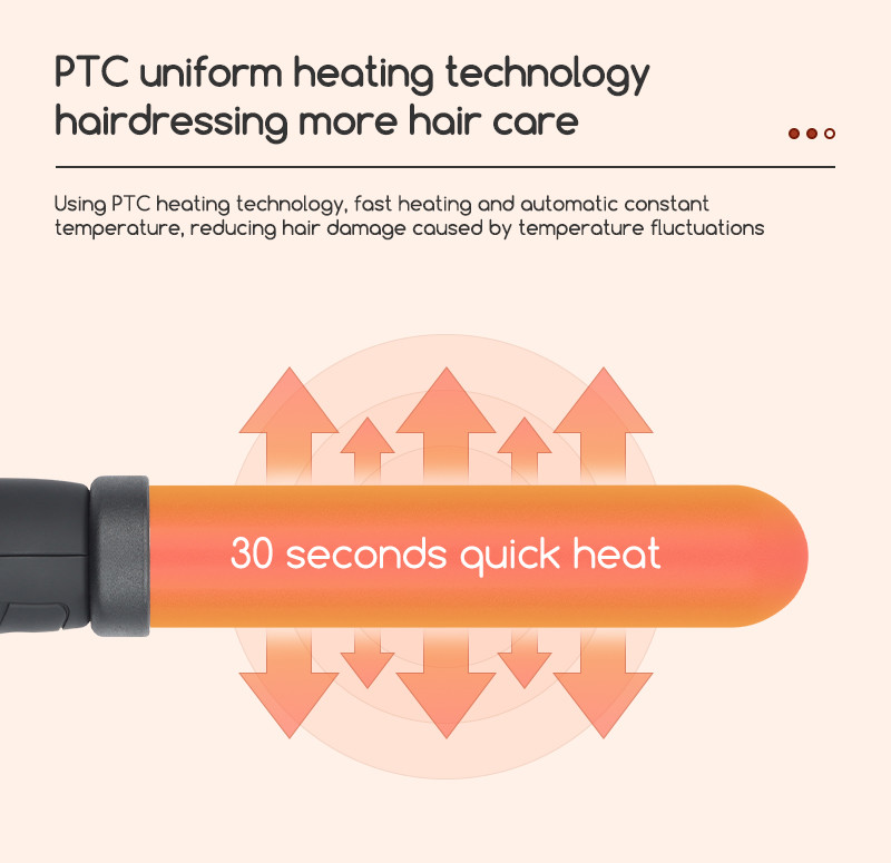 Salon Equipment Electric Curling Iron , Popular Professional Hair Curler