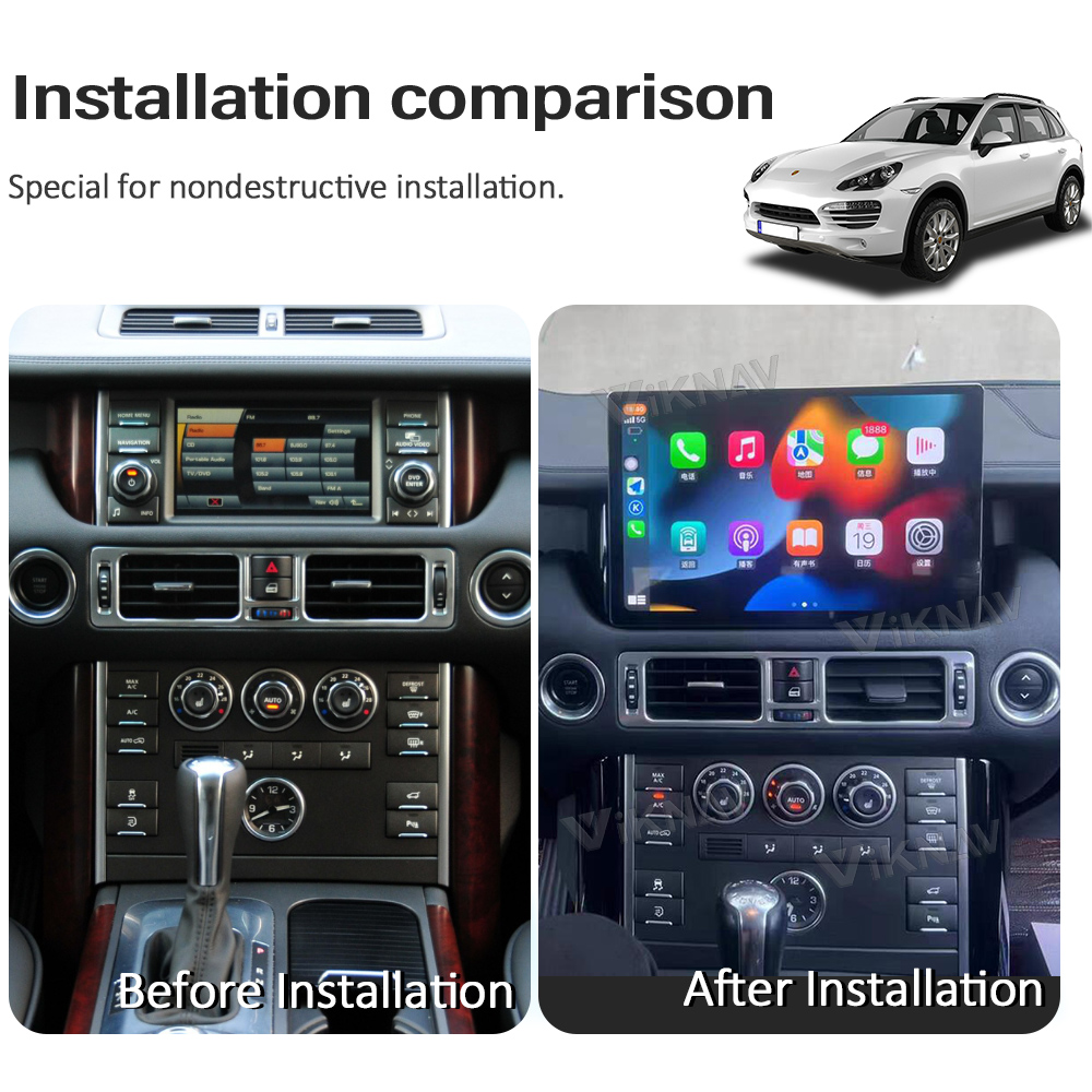 13.1 Inch Android Auto Car Radio For 2002-2012 Range Rover V8 GPS Navigation Multimedia Player Wireless Carplay 4G