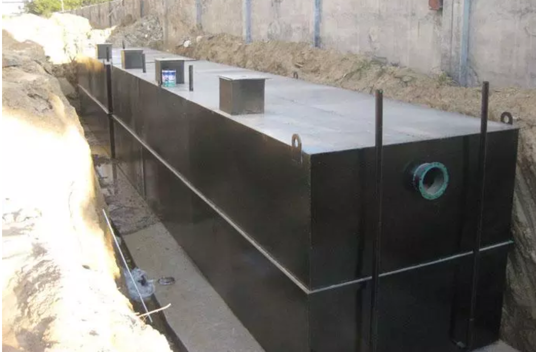 330*180*220cm MBR Nano Filtration Waste Water Treatment Machine With Core Components