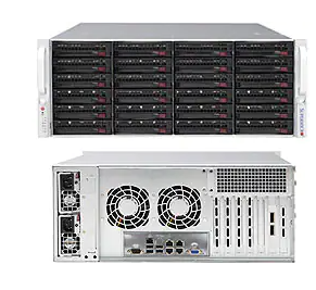 Stock Supermicro SSG-6049P-E1CR24H 4U Rack Server Black SuperStorage 6049P-E1CR24H
