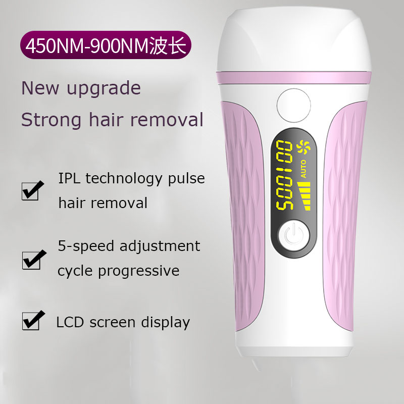 Professional IPL Hair Removal Machine 500000 Flash Pulsed 5 Speed Adjustable