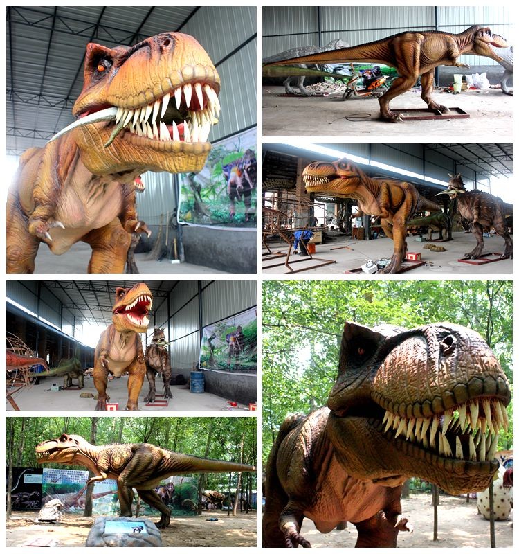 Kawah Artificial Mechanical Giant Animatronic Dinosaur 3d Realistic Models