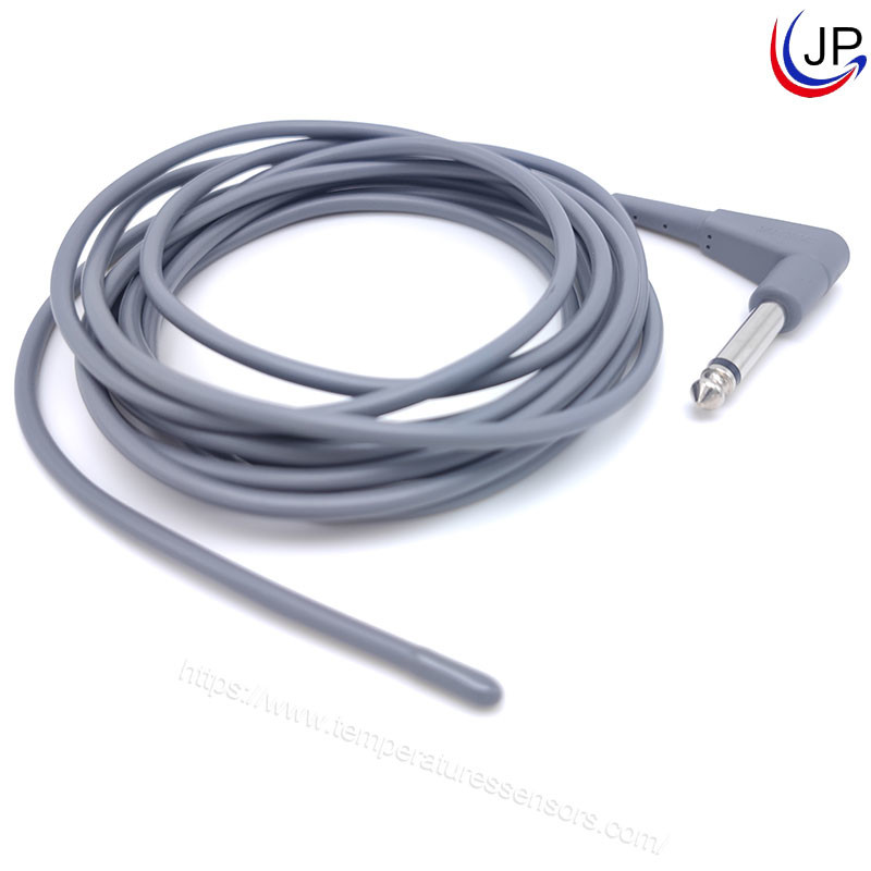 3435k 10k Epoxy Resin NTC Type Temperature Sensor Insulated Wire PVC Cable