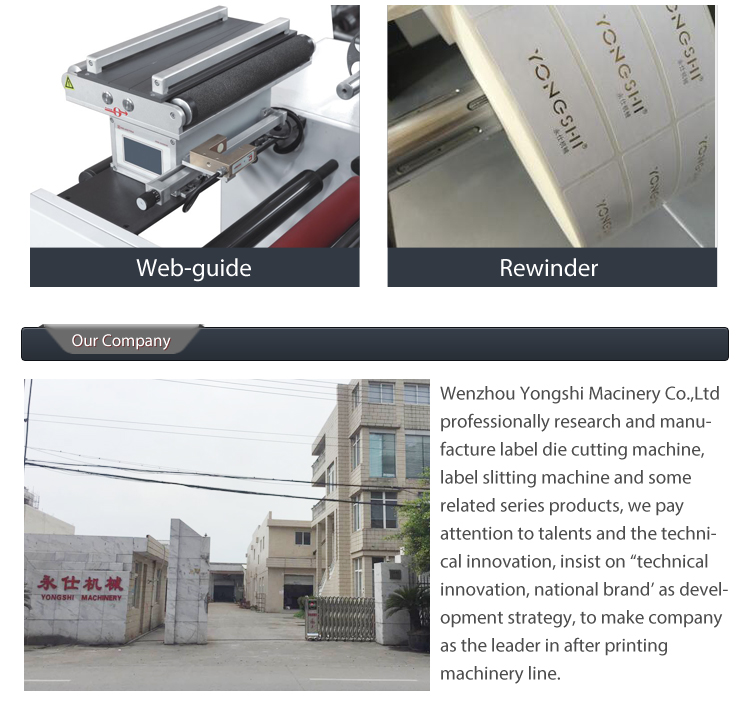 Roll Label Digital Die Cutting Machine Hot Stamping Rotary Die Making Machine