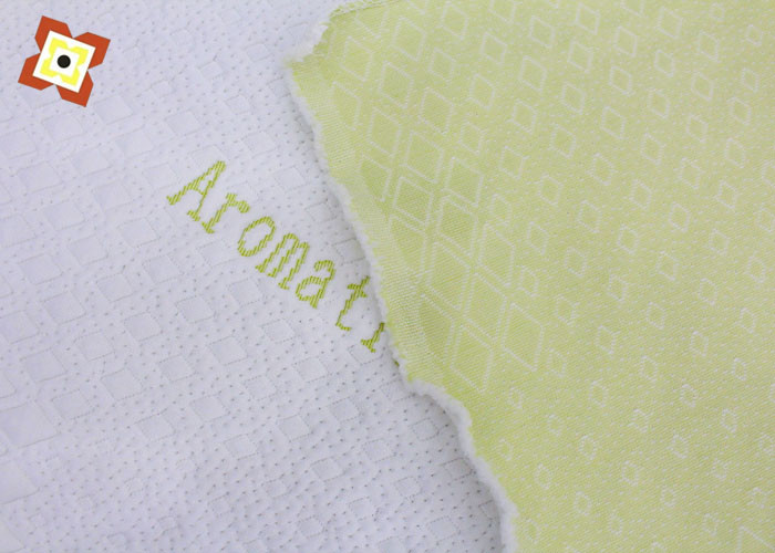 Bamboo Fiber Knitted Air Layer Mattress Jacquard Fabric 86'' Width