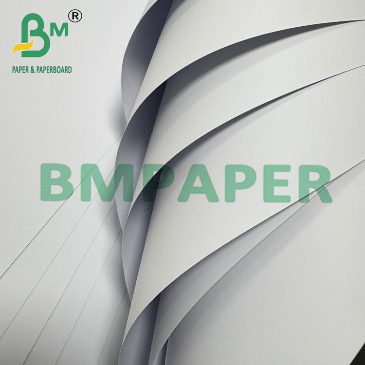 180g White Uncoated Woodfree Paper Cream Cardboard With Smooth Surface 70 * 100cm