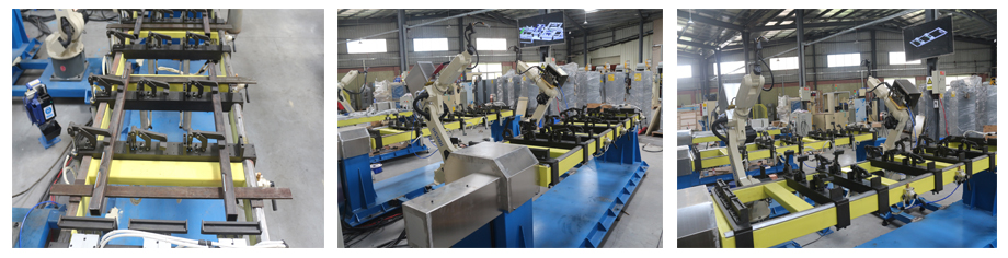 1.4m Six Axis Robotic Mig Welding Machine Industrial Welding Robot For Welding Beam Bracket